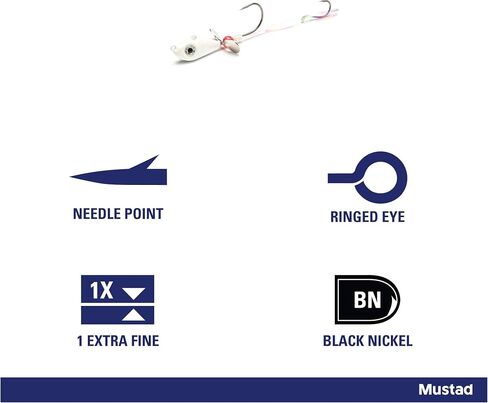 Mustad Walleye Death Spinner Pearl 1/2oz in Saudi Arabia