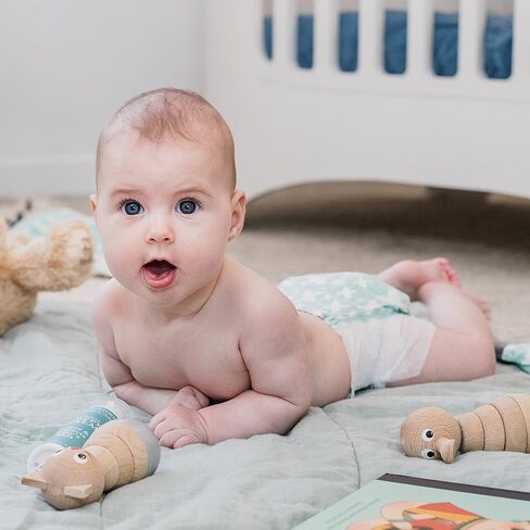 MooGoo Nappy Balm - A naturally gentle diaper cream for sensitive baby skin - Soothing cream with shea butter, zinc & jojoba oil - Barrier cream to soothe & help prevent irritation in Kuwait