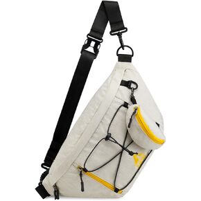 G4Free Sling Bag, Large Crossbody Bag RFID Blocking Shoulder Backpack Chest Bag Fanny Pack for Men Women Travel, Hiking