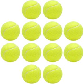 كرة تنس سيجارتي للكلاب، عبوة من 12 كرة، 2.5 بوصة ذات ألوان زاهية سهلة الإمساك بالكلاب، حقيبة شبكية من كرات التنس للكلاب in Kuwait