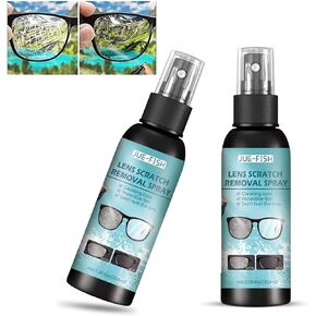 اي بي سي في ام مزيل خدوش العدسات الجديد لعام 2023، قطعتان لاصلاح زجاج العدسات، بخاخ منظف للنظارات الشمسية وادوات تنظيف الشاشة (قطعتين) in Kuwait