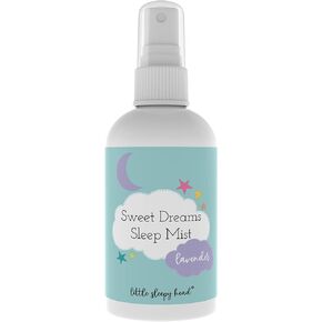 Little Sleepy Head Lavender Sleep Spray for Babies, Kids, & Adults, Calming Sleep Spray for Bedtime Routine, Pillow Mist, Lavender Linen Spray with Essential Oil, Made in USA, Aromatherapy to Relax in Kuwait