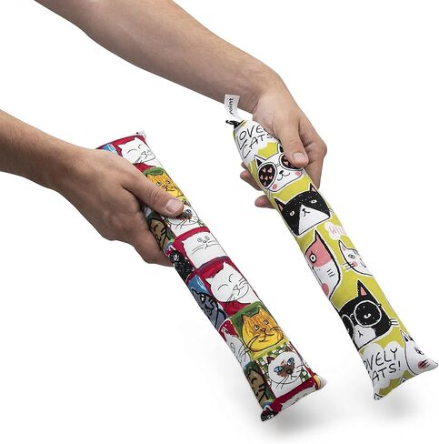 واي في بوينت لعبة عصا ركل للقطط مع النعناع البري مقاس 15 انش - عبوة من قطعتين (مقاس L) - خامة قماشية متينة - قطن غير قابل للازالة والنعناع البري - بدون حشوات - كاملة مع 5 كرات مجعدة in Kuwait