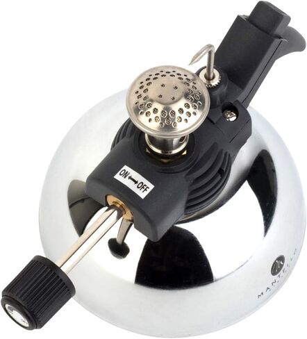 ولاعة سيجار على سطح الطاولة من مانتيلو - ولاعة شعلة سيجار على سطح الطاولة - تعمل على تحسين نكهة السيجار بنكهة الكروم in Kuwait