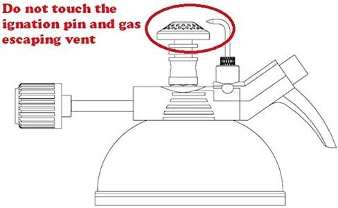 ولاعة سيجار على سطح الطاولة من مانتيلو - ولاعة شعلة سيجار على سطح الطاولة - تعمل على تحسين نكهة السيجار بنكهة الكروم in Kuwait