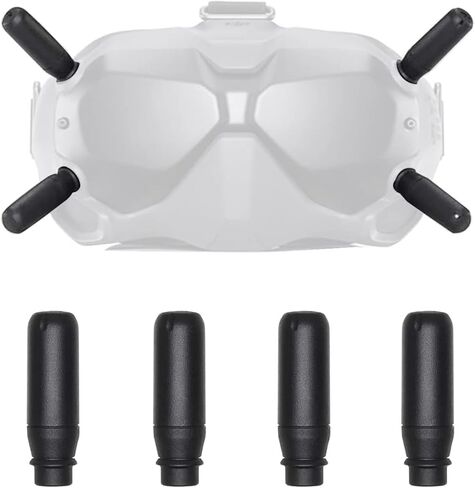 نظارات FPV الأصلية V2 هوائي مزدوج النطاق لجهاز إرسال الفيديو DJI / نظارات FPV V2 / جهاز إرسال الفيديو Ronin 4D / جهاز استقبال الفيديو / شاشة التحكم عن بعد عالية السطوع (4 قطع) in Kuwait