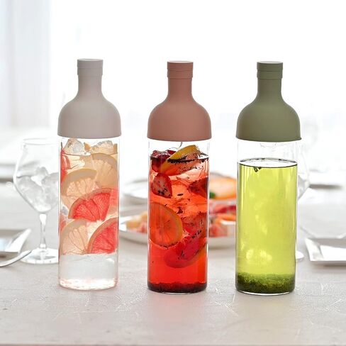 Hario Cold Brew Tea Portable Bottle, 160ml, Smoky Green in Saudi Arabia