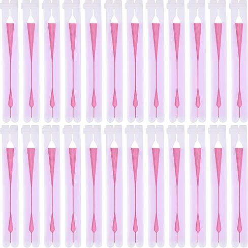 Pangda 24 Pieces Round Folding Handheld Paper Fans Assortment for Party Wedding Favor Birthday Supplies (Pink) in Saudi Arabia