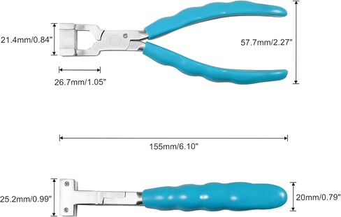 SPEEDWOX 6 Inches Bracelet Bending Pliers Stainless Steel Eyeglasses Repairing Plier Nylon Jaw, Optical Glasses Frames Repair Assembling & Adjusting Hand Tools with Screwdriver and Glasses Cloth in Saudi Arabia