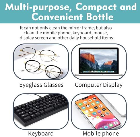 Apcvm 2024 New Lens Scratch Remover,2PC Repair Lens Glass Grinding Scratch,Glasses Cleaner Spray for Sunglasses Screen Cleaner Tools(2PC) in Kuwait