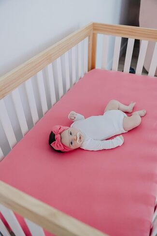 Premium Fitted Knit Crib Sheet/Toddler Sheet Blossom by Copper Pearl in Saudi Arabia