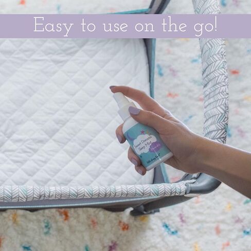 Little Sleepy Head Lavender Sleep Spray for Babies, Kids, & Adults, Calming Sleep Spray for Bedtime Routine, Pillow Mist, Lavender Linen Spray with Essential Oil, Made in USA, Aromatherapy to Relax in Kuwait