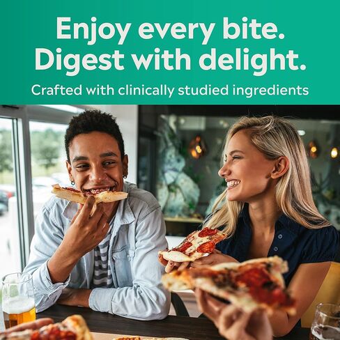مكمل لتسهيل عملية الهضم بالجذع والجذور | 10+ إنزيمات هضمية | يعزز الهضم الصحي، ويخفف الغازات، ويخفف الانتفاخ | نباتي وخالي من الغلوتين، 30 كبسولة in Kuwait