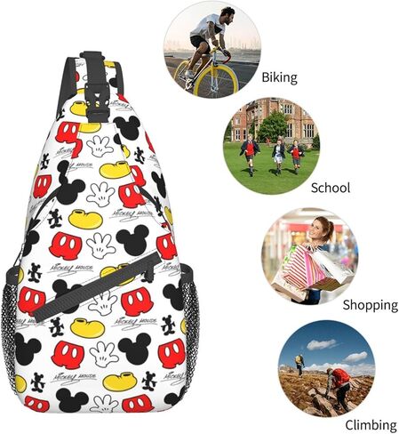 Pcoxeim حقيبة رافعة للنساء الرجال الهدايا حقائب كروسبودي موضة حقائب الصدر Crossbody حقيبة ظهر ذات حمالة للسفر الرياضة الجري in Kuwait