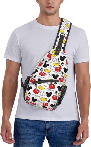 Pcoxeim حقيبة رافعة للنساء الرجال الهدايا حقائب كروسبودي موضة حقائب الصدر Crossbody حقيبة ظهر ذات حمالة للسفر الرياضة الجري in Kuwait