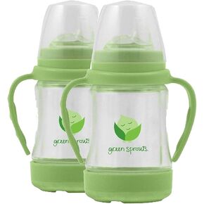 كوب زجاجي من سيب ان سترو، ليموني فاتح، قطعة واحدة من جرين سبروتس (عبوة من قطعتين) in Kuwait