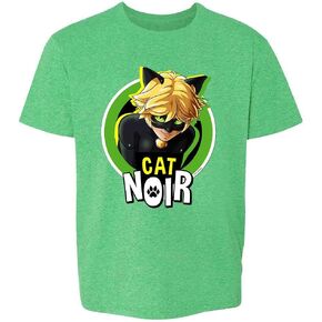 تي شيرت Pop Threads Miraculous Ladybug وCat Noir Merch Adrien Hero Baby Baby Kids Girl Boy