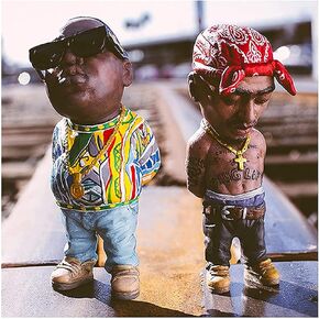 DFYOP Legend-Commemorative Resin Ornaments, Peculiar and Interesting Rap Music Star Resin Sculptures, Commemorative Resin Ornaments, Best Gift for Friends