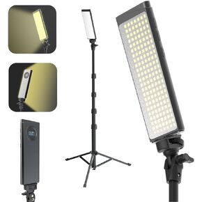 مجموعة أدوات DigiPower PRO1-180 المحمولة وخفيفة الوزن ومصباح LED ومجموعة حامل احترافي للمنزل والاستوديو وإنشاء المحتوى ومدونات الفيديو وبث ألعاب الفيديو in Kuwait