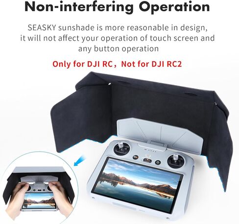 سي سكيه غطاء واقي من الشمس متوافق مع دي جيه اي ميني 3 برو، دي جيه اي مافيك 3 كلاسيك، دي جيه اي اير 2 اس in Kuwait