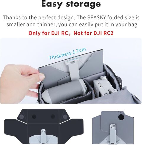 سي سكيه غطاء واقي من الشمس متوافق مع دي جيه اي ميني 3 برو، دي جيه اي مافيك 3 كلاسيك، دي جيه اي اير 2 اس in Kuwait