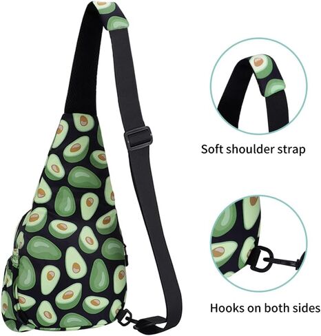 XEYOU Small Sling Bag Backpack Lightweight One Strap Bag Hiking Crossbody Chest Bag Unisex Shoulder Daypack in Saudi Arabia