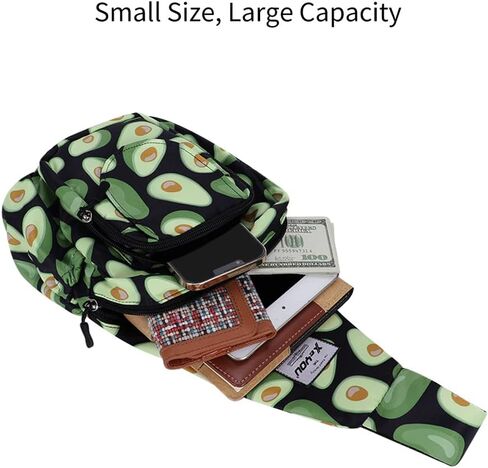 XEYOU Small Sling Bag Backpack Lightweight One Strap Bag Hiking Crossbody Chest Bag Unisex Shoulder Daypack in Saudi Arabia