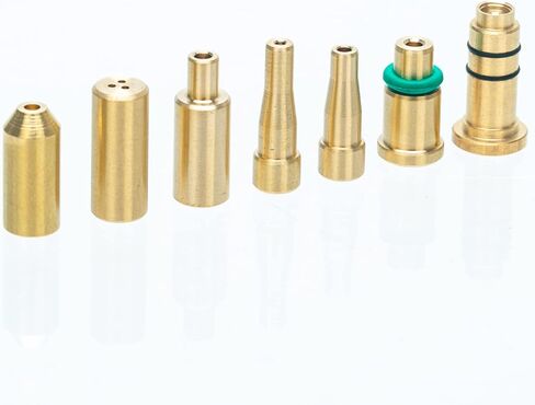 محولات إعادة تعبئة الغاز لولاعة ST Dupont/Maruman/Dunhill 7 في 1 بغطاء أصفر in Kuwait