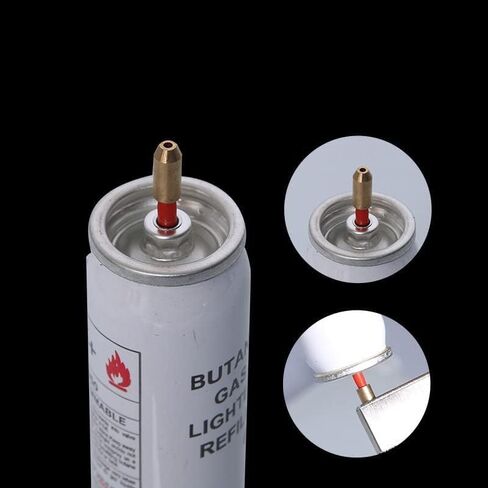 محولات إعادة تعبئة الغاز لولاعة ST Dupont/Maruman/Dunhill 7 في 1 بغطاء أصفر in Kuwait