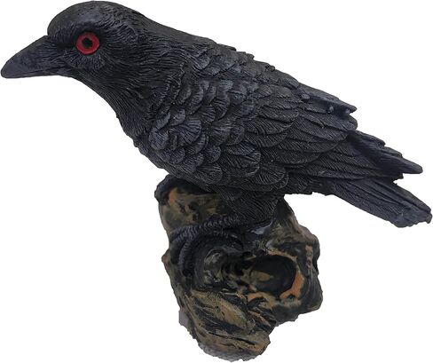 تمثال نصفي للتماثيل النادرة Sunnyhill Raven للتجميع تمثال منحوتات طائر نموذج ديكور المنزل نحت الهدايا الخيالية in Kuwait