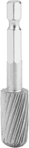 Rotarying File, 5pcs 1/4inch Hex Shank High Speeds Steel Burrs Rotarys Files Tools for Aluminum and Iron Hardware for Metal Wood Burs Woodworkins Cutting in Saudi Arabia