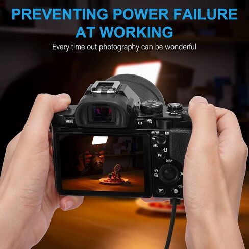 FOMITO NP-W126 Dummy Battery Decoded NP-W126 W126 Battery Replacement with Type-C Spring Power Adapter Cable for Fujifilm Fuji XT2 XT3 XT20 XH1 XT20 X100F XA3 XA5 XA2 XA10 xe3 XT100 XT10 XPRO2 Cameras in Saudi Arabia