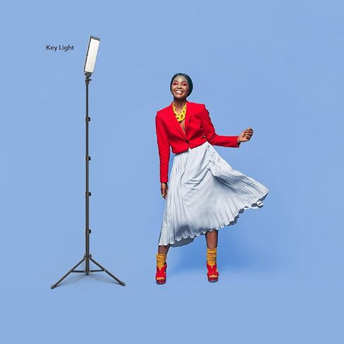 مجموعة أدوات DigiPower PRO1-180 المحمولة وخفيفة الوزن ومصباح LED ومجموعة حامل احترافي للمنزل والاستوديو وإنشاء المحتوى ومدونات الفيديو وبث ألعاب الفيديو in Kuwait