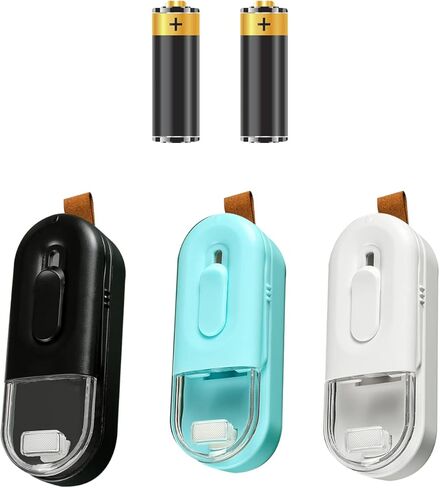 مانع تسرب الأكياس الصغيرة، بلاستيك شفاف على جانب مانع التسرب، أداة مطبخ محمولة، مانع تسرب الأكياس البلاستيكية، مانع تسرب وقاطع 2 في 1 للرقائق، سهل الاستخدام، (البطارية غير متضمنة) in Kuwait