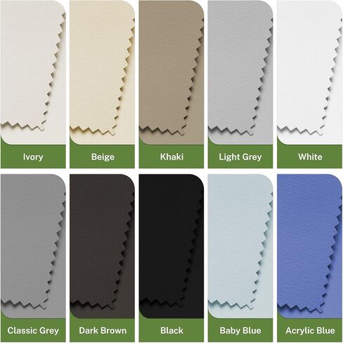 ميلين عينات قماش للستائر الدوارة من 10 الوان للستائر الدوارة اللاسلكية in Kuwait