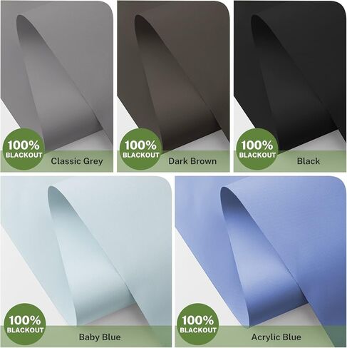 ميلين عينات قماش للستائر الدوارة من 10 الوان للستائر الدوارة اللاسلكية in Kuwait