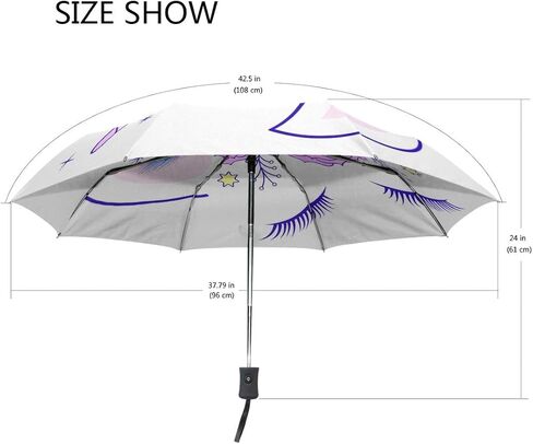 FORMRS Automatic Umbrella, Rose Pink Umbrella Compact Lightweight, Waterproof Windproof for Sun Rain Travel in Kuwait