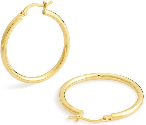 Jewelry Atelier Gold Filled Hoop Earrings Collection - 14K Solid Yellow Gold Filled Stylish Earrings for Women with Different Occasions & Styles in Kuwait