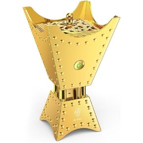 Electronic Incense Burner, Rechargeable USB Arabian Incense Burner Electric Aromatherapy Machine Muslim Incense Holder for Car and Home in Kuwait