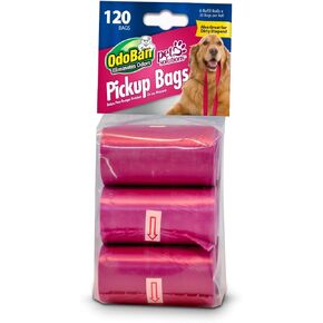 أكياس التقاط نفايات الحيوانات الأليفة من أودوبان، أكياس للاستعمال مرة واحدة، عدد 120 كيسًا in Kuwait