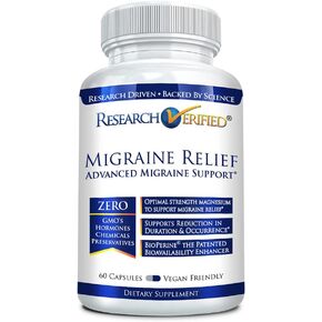 تم التحقق من الأبحاث لتخفيف الصداع النصفي - مكمل ثنائي المفعول - يقلل من شدته ومدته، ويوازن الهرمونات - مع الزنجبيل والجينكو بيلوبا - 60 كبسولة في كل زجاجة - كمية تكفي لمدة 3 أشهر in Kuwait