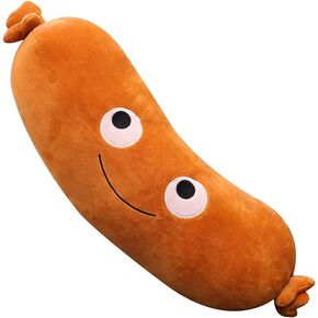 Seyomi Food Pillow Pizza Plush Stuffed Pillow, Cartoon Soft Toy Pillow for Kids 19.6 inches