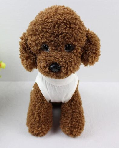 Dog Shirts Pet Shirts Dog T-Shirt Puppy Dog T Shirt Dog Vest Puppy Vest Pet Clothing Puppies Clothes for Small Dogs Doggie Tee Summer Apparel Female Dog Shirt Beach Wear (XS,White) in Kuwait