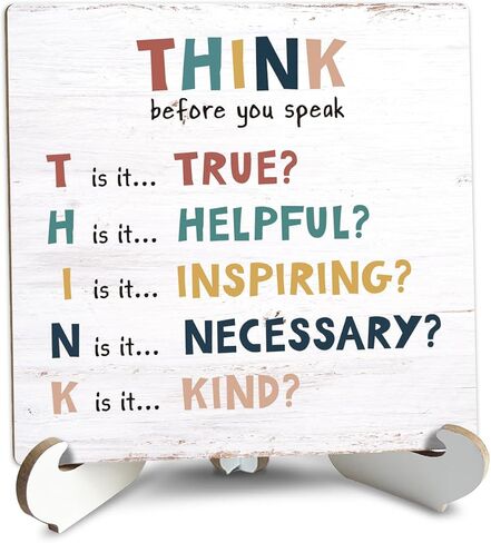 Rustic Wood Sign Wall Hanging Decor Wood Sign Plaque Decorative Home Decor Motivational Decorative Plaque Sign - DL616 in Kuwait