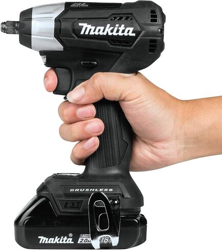 Makita XWT12RB 18V LXT Lithium-Ion Sub-Compact Brushless Cordless 3/8" Sq. Drive Impact Wrench Kit (2.0Ah) in Saudi Arabia