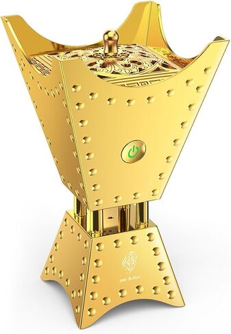 Electronic Incense Burner, Rechargeable USB Arabian Incense Burner Electric Aromatherapy Machine Muslim Incense Holder for Car and Home in Kuwait