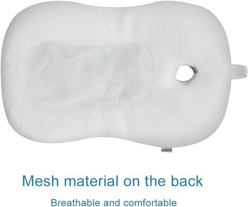Baby Bath Mat, KAKIBLIN Baby Bath Cushion Soft Anti-Slip Bath Pad 0-6 Month Infant Bath Pillow, Blue in Saudi Arabia