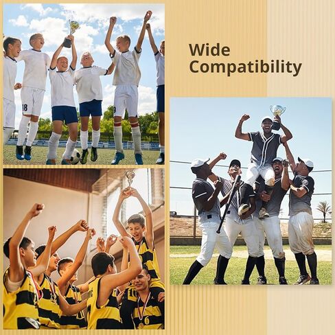 حقيبة عرض خشبية لحلقة البطولة من Joyibay، حامل حقيبة تخزين المجوهرات ذو 12 فتحة مع نافذة شفافة، حلقات رياضية تعرض صندوق الظل، صينية تنظيم قوية لعرض المجوهرات in Kuwait