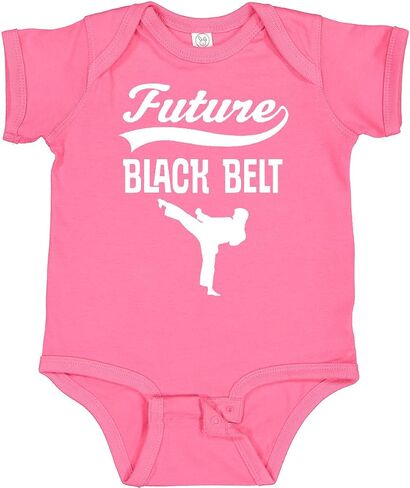 inktastic Martial Arts Future Black Belt Karate Baby Bodysuit in Saudi Arabia