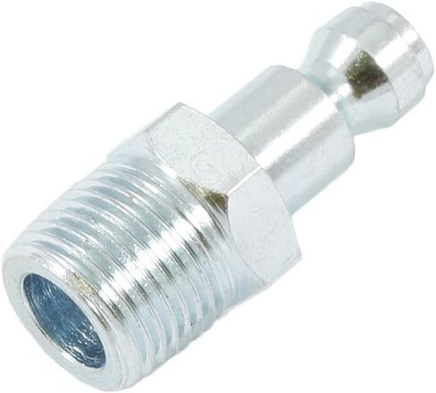 Forney 75399 Air Fitting Plug, Tru-Flate Style, 1/4-Inch-by-3/8-Inch Male NPT in Saudi Arabia